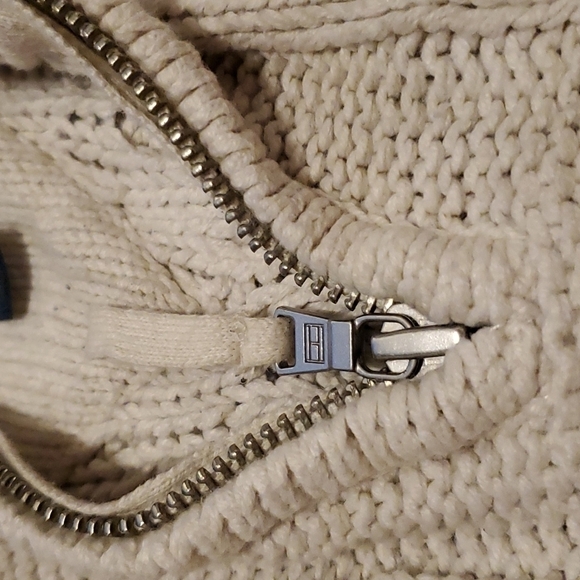 TOMMY Hilfiger Boys Zip Up Turtleneck Sweater - Picture 5 of 7